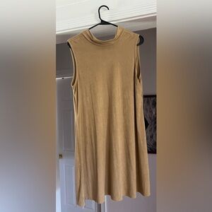 Vintage Suede Mini Dress